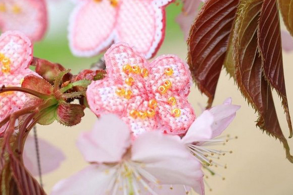 Small Sakura - Cross Stitch Pattern
