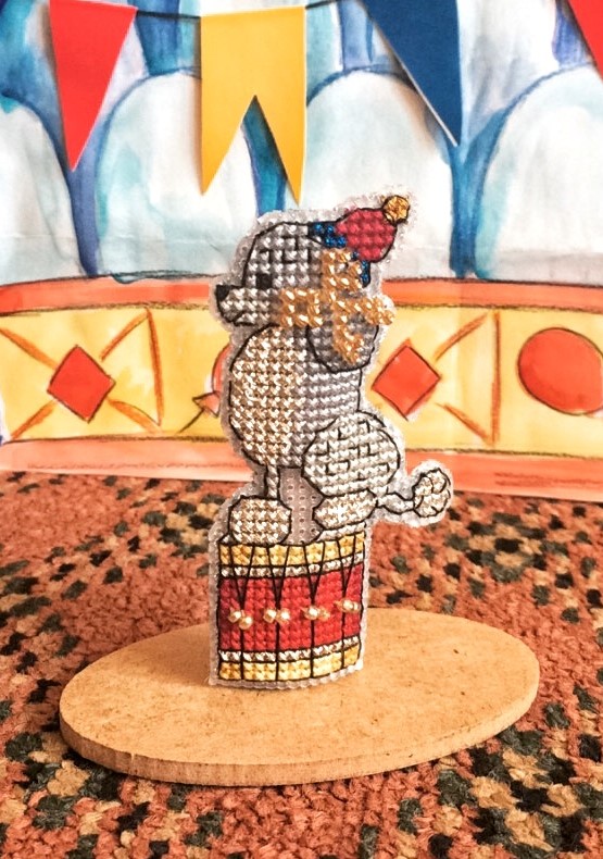 Circus Poodle - Cross Stitch Pattern