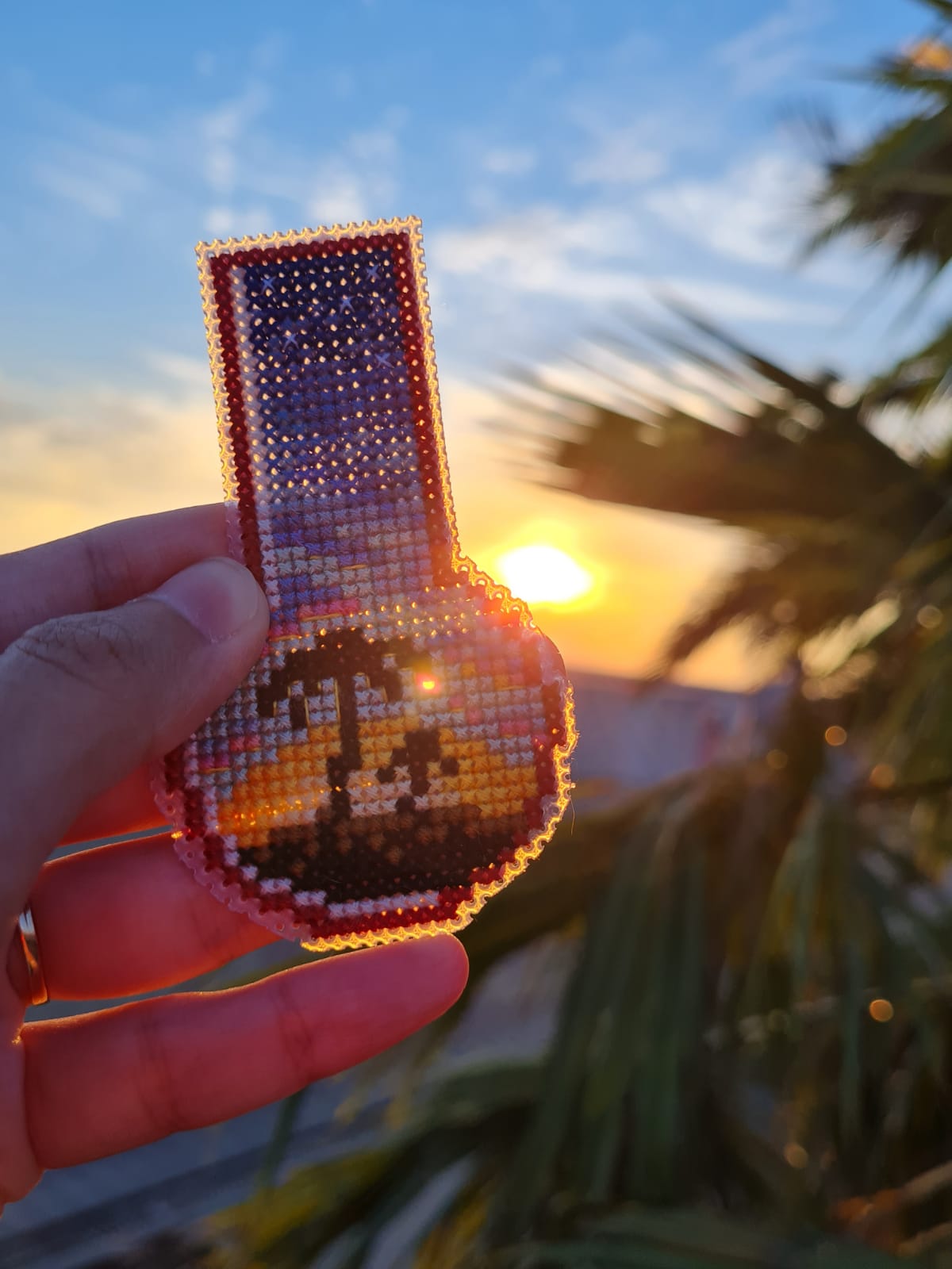 Keyhole Sunset - Cross Stitch Pattern
