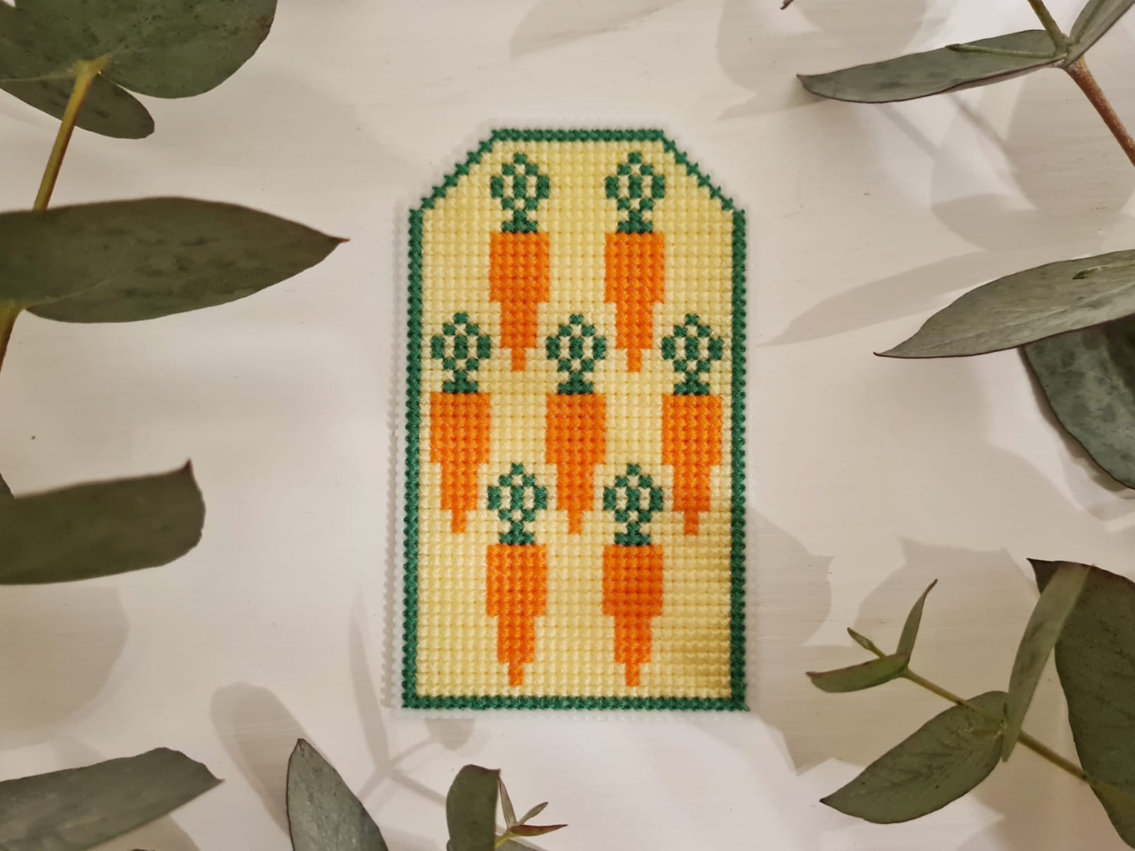 Easter Tag Carrots - Cross Stitch Pattern