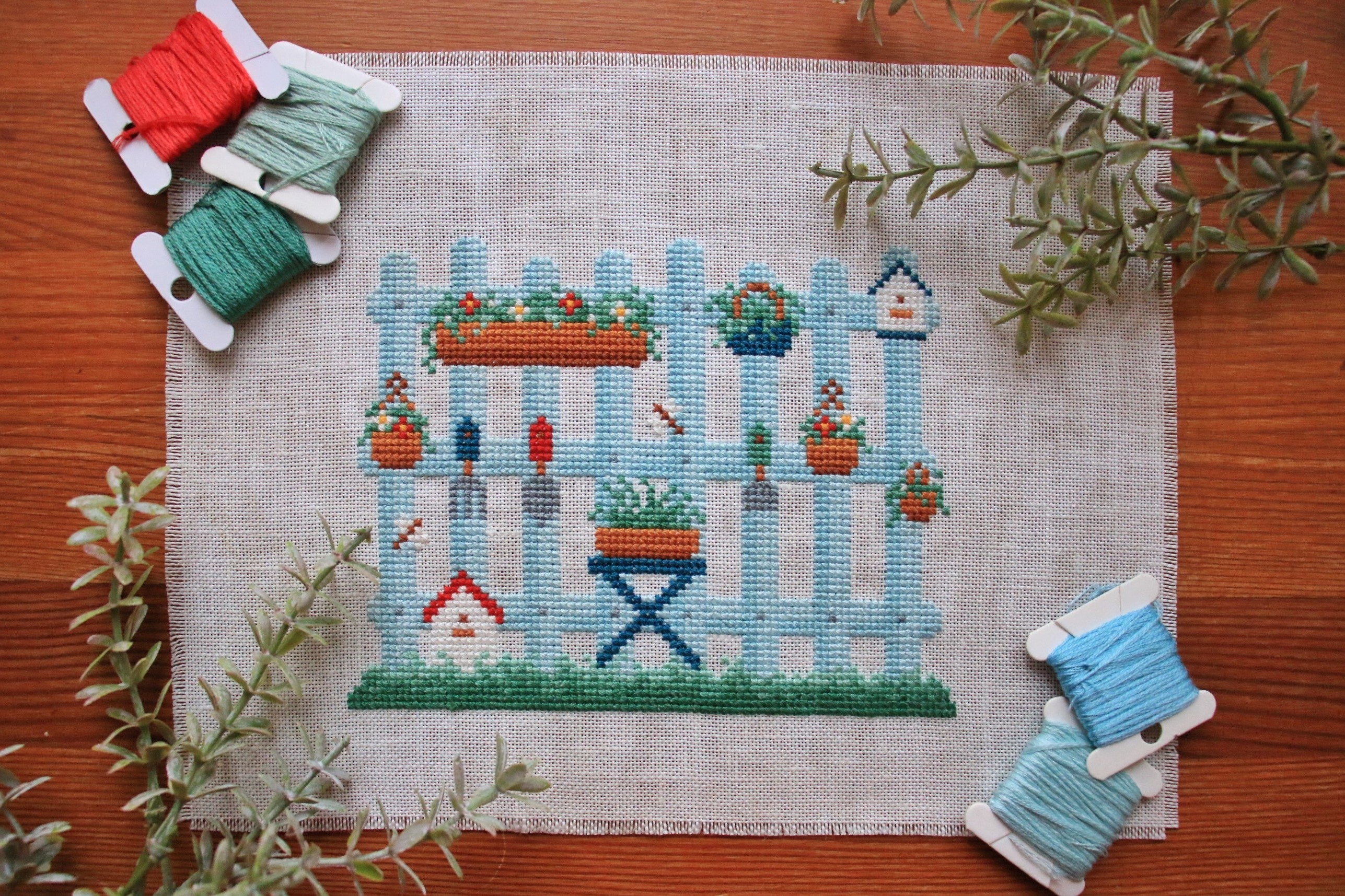 My Sweet Garden - Cross Stitch Pattern