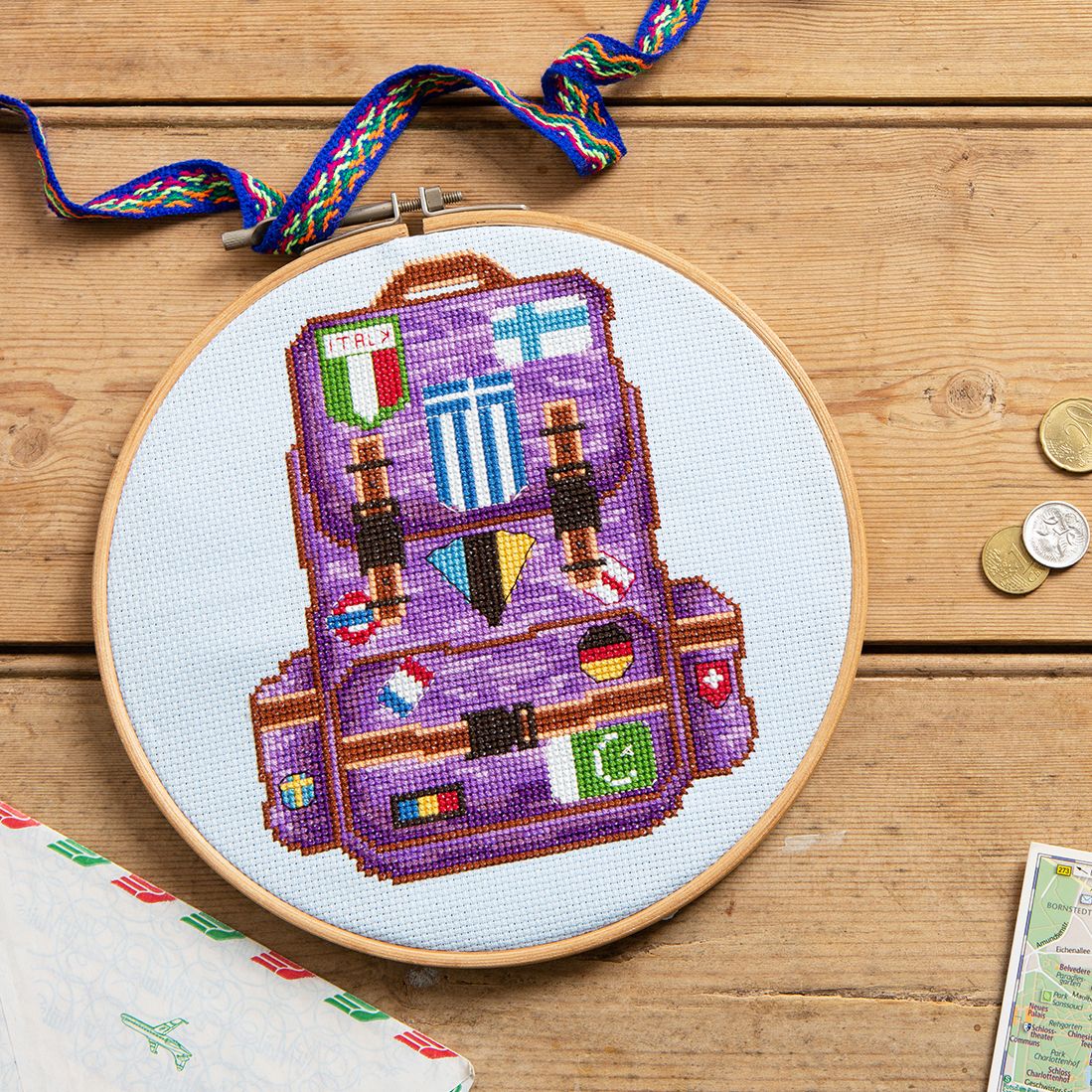 Backpack For Adventure - Cross Stitch Pattern