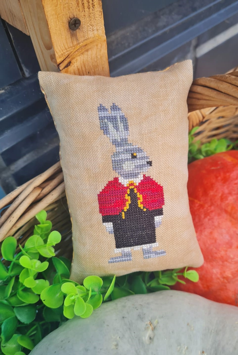 Halloween Bunny Girl - Cross Stitch Pattern