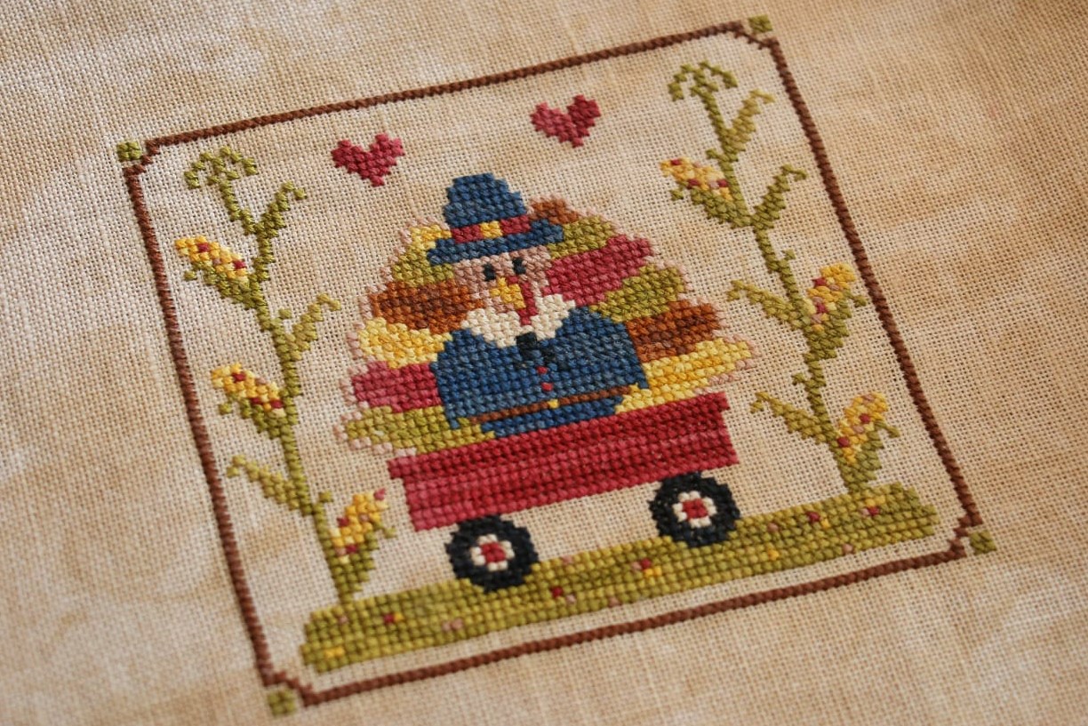 Turkey - Thanksgiving Cross Stitch Pattern