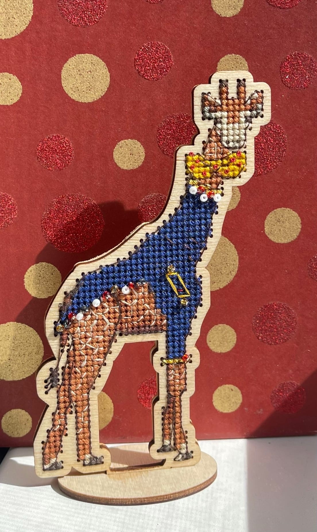 Circus Giraffe - Cross Stitch Pattern