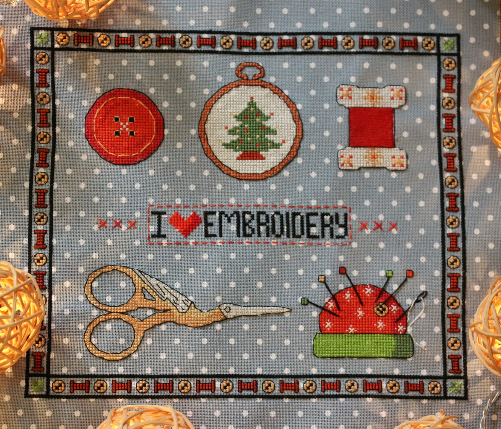 Christmas Sampler - Cross Stitch Pattern