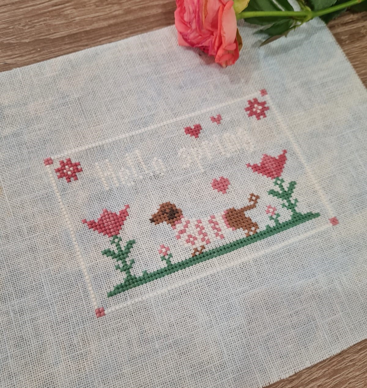 Hello Spring - Cross Stitch Pattern