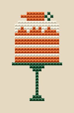 Carrot Cake - Cross Stitch Pattern