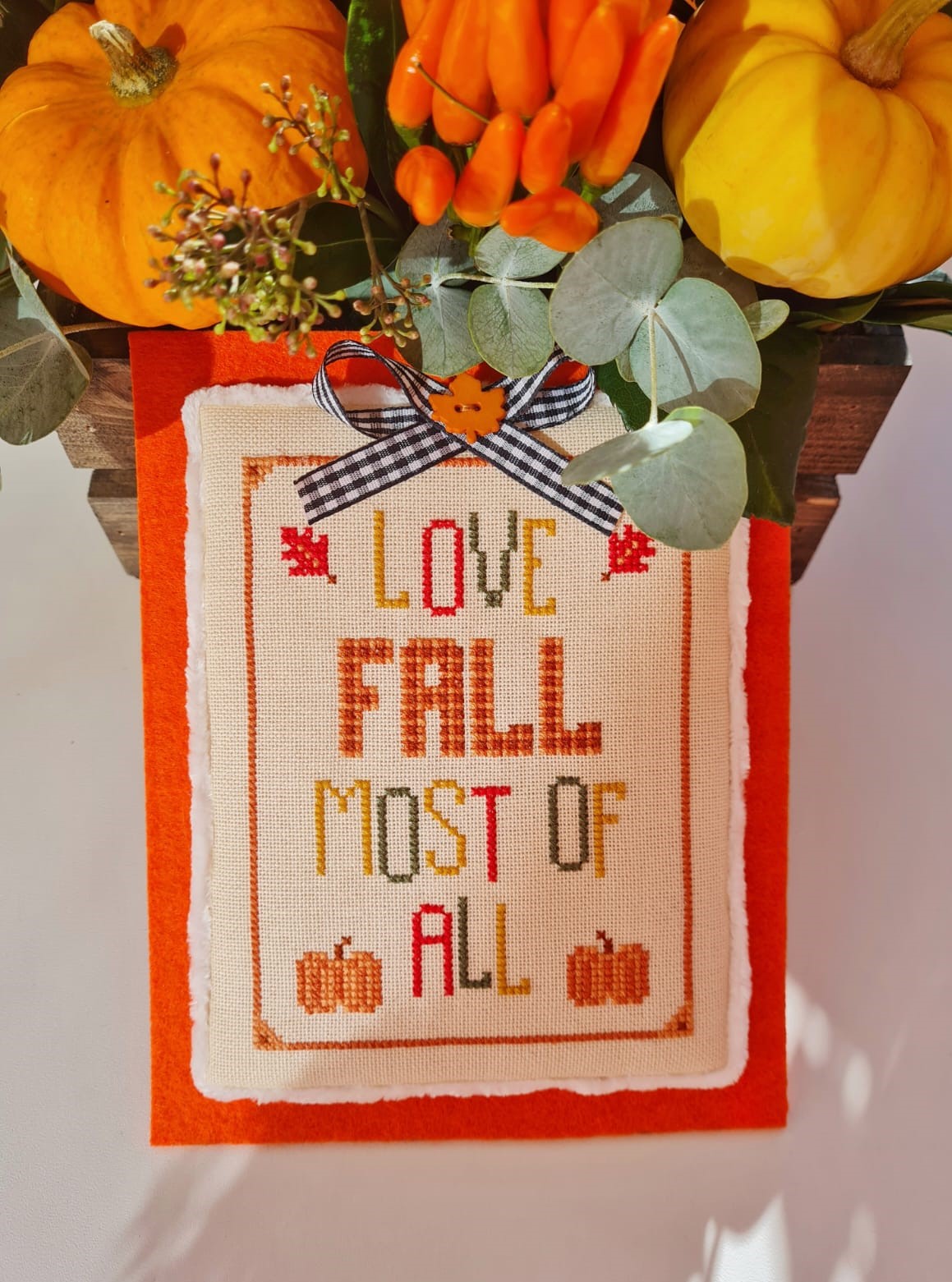 Love Fall - Cross Stitch Pattern