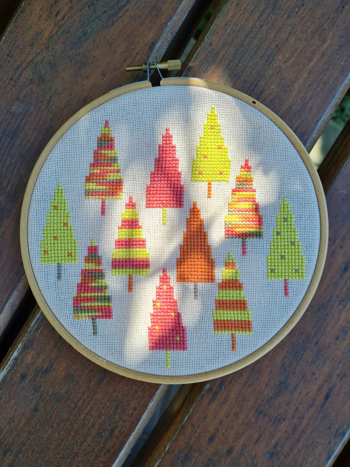 Autumn Trees - Cross Stitch Pattern