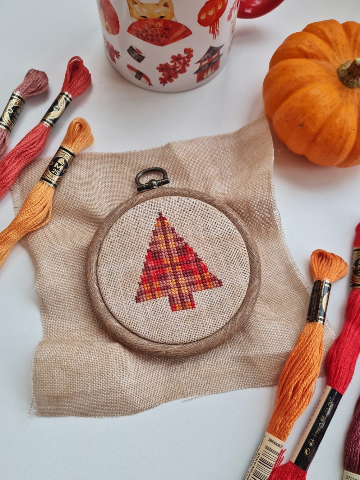 Autumn Tree - Cross Stitch Pattern