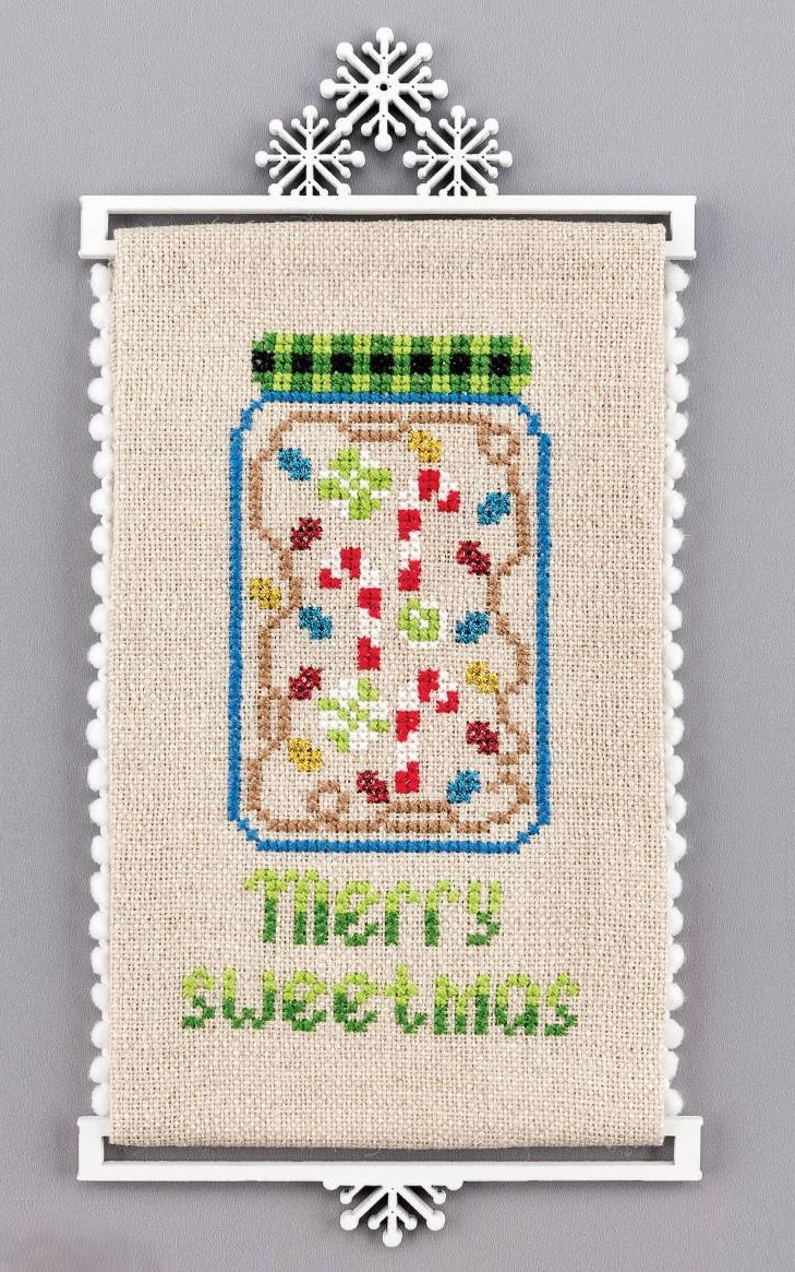 Merry Sweetmas - Christmas Cross Stitch Pattern