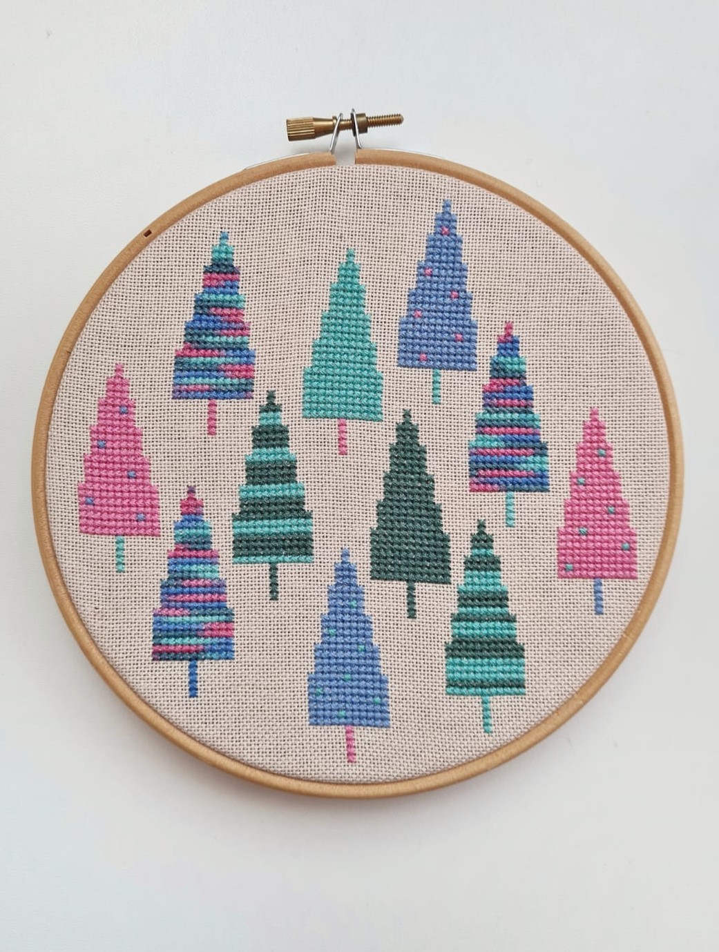 Spring Trees - Cross Stitch Pattern