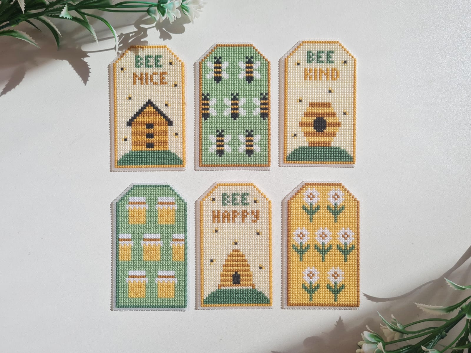 Honey Tags - Cross Stitch Pattern