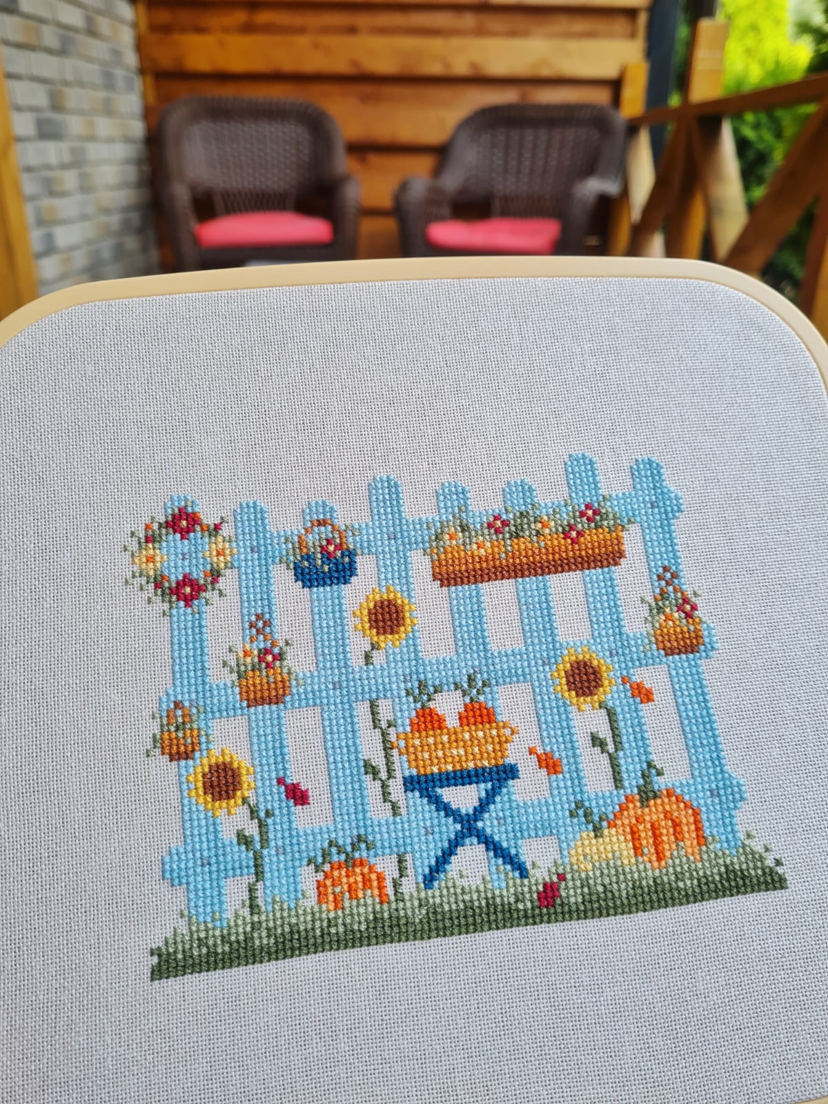 Autumn Garden - Cross Stitch Pattern