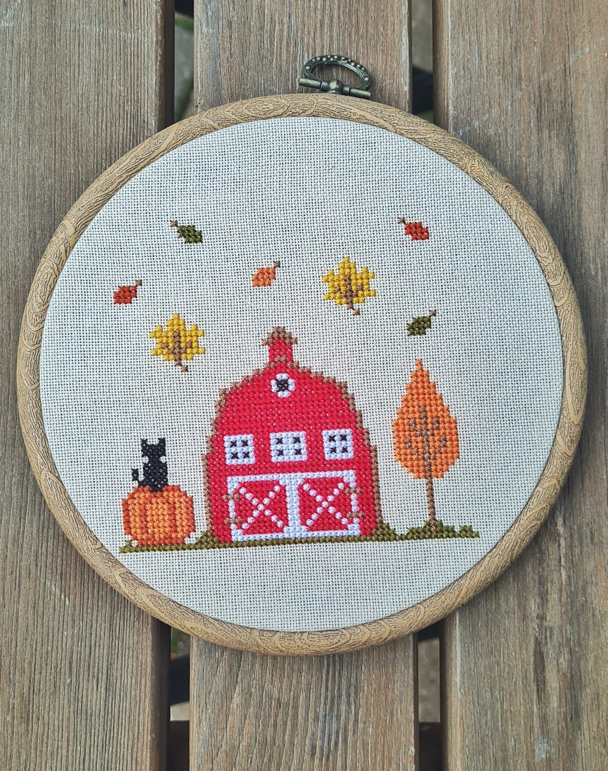 Autumn On The Farm - Cross Stitch Pattern