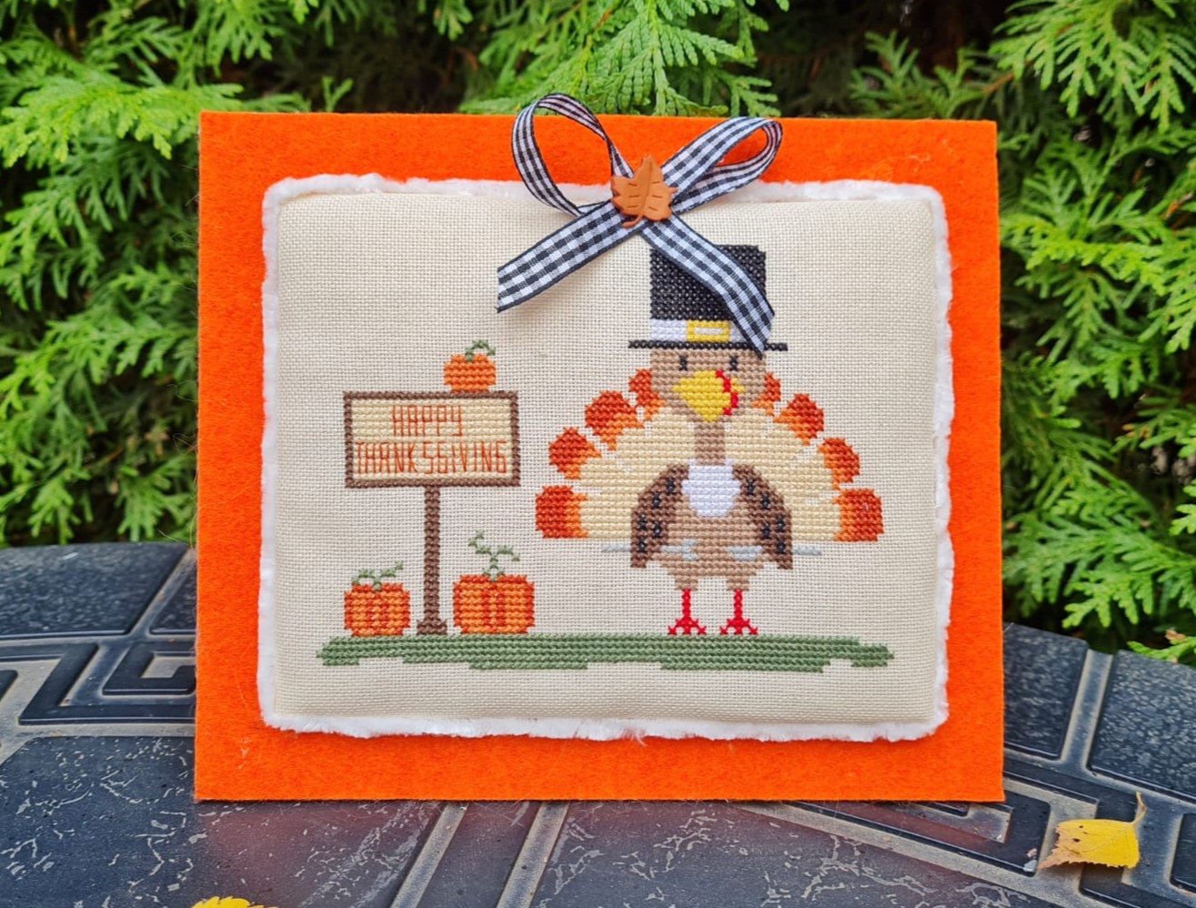 Happy Thanksgiving - Cross Stitch Pattern
