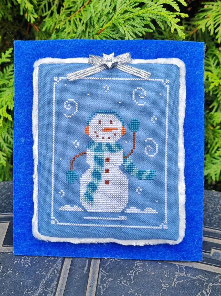 Snowman - Christmas Cross Stitch Pattern