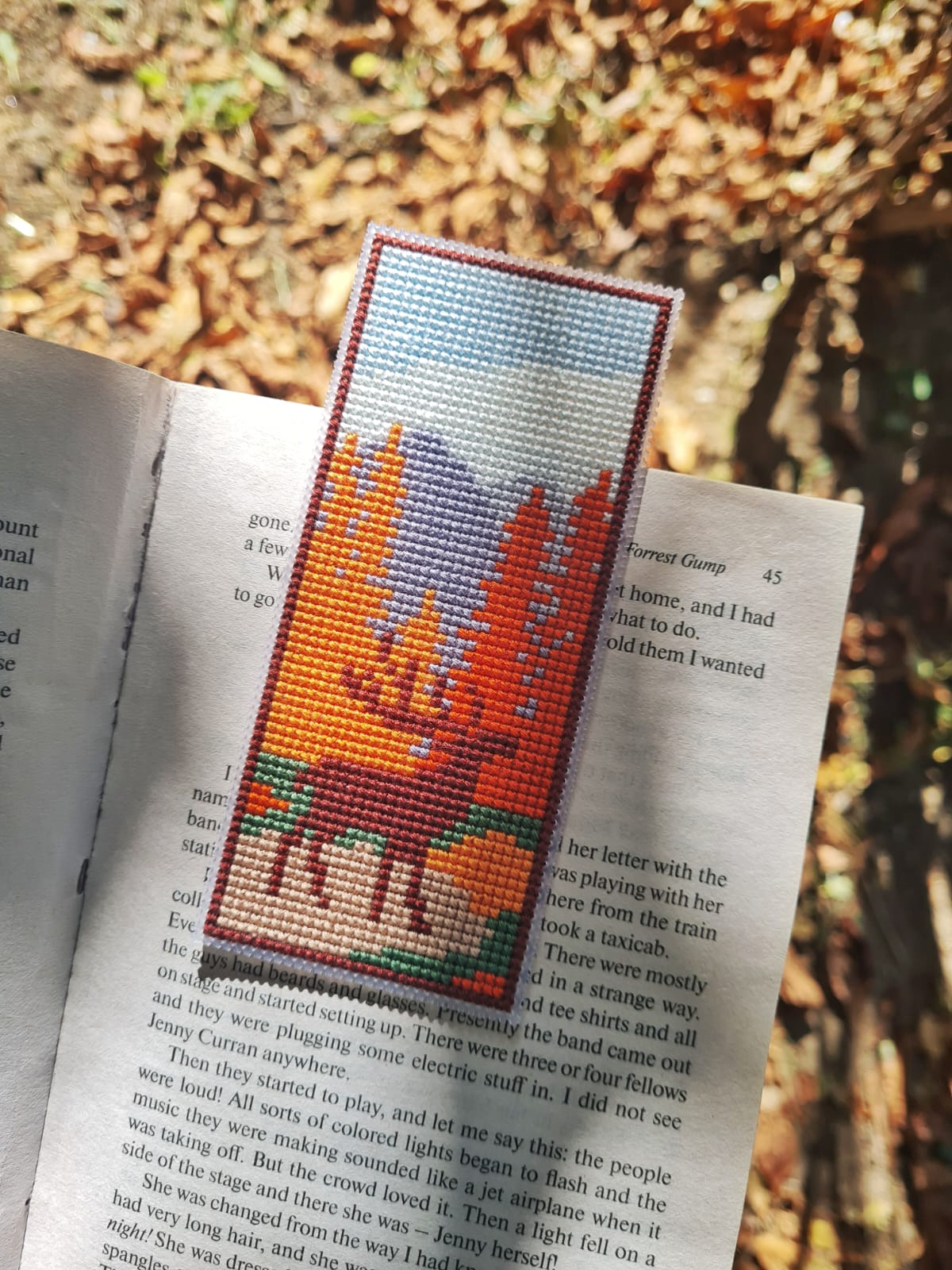 Autumn Lake - Cross Stitch Pattern