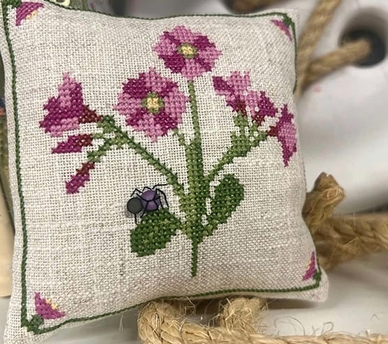 Primrose Flowers - Cross Stitch Pattern
