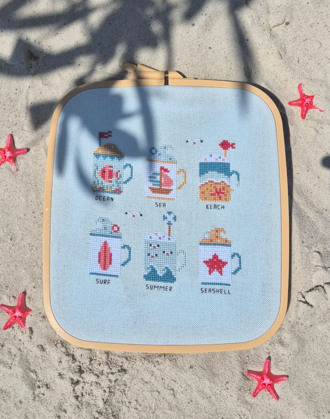 Sea Mugs - Cross Stitch Pattern