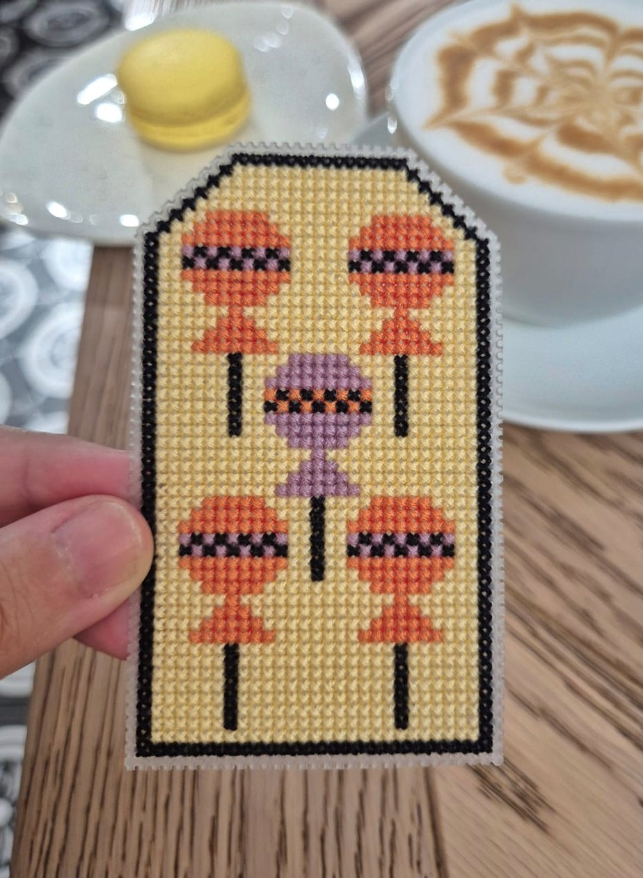 Halloween Candies Tag 2 - Cross Stitch Pattern