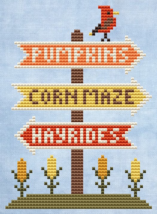 Give Thanks - Cross Stitch Pattern