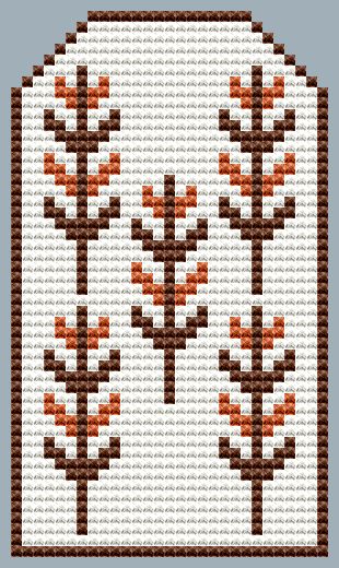 Harvest Tag - Thanksgiving Cross Stitch Pattern