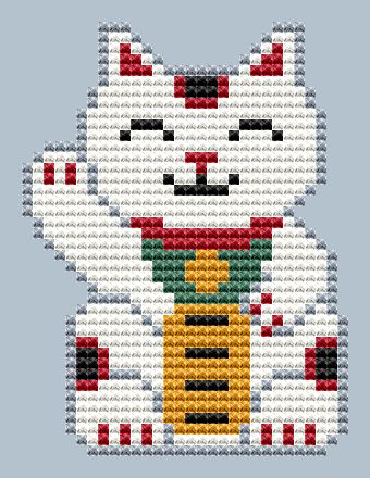 Lucky Cat- Cross Stitch Pattern