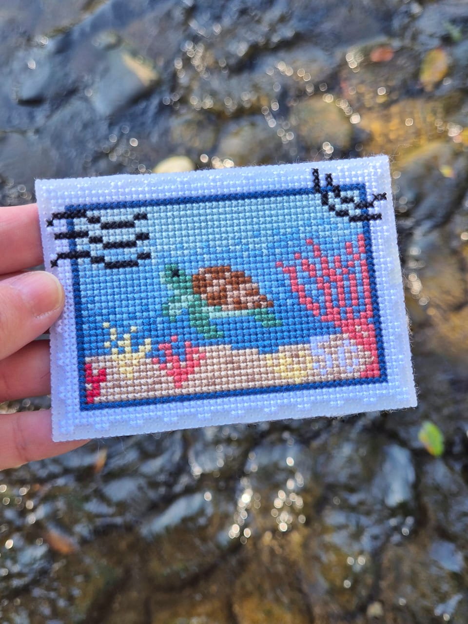 Sea Turtle - Cross Stitch Pattern
