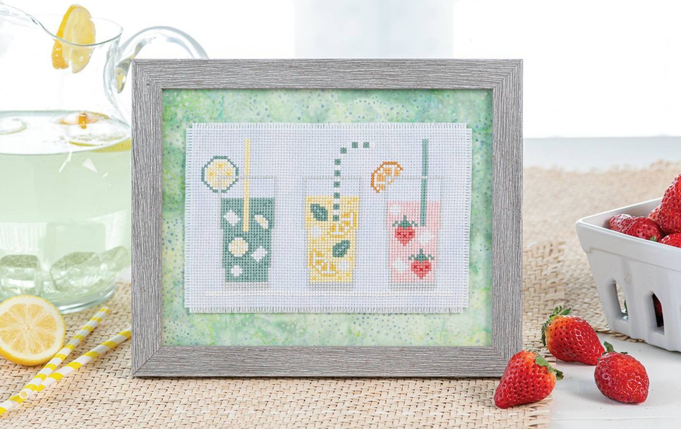Summer Drinks - Cross Stitch Pattern