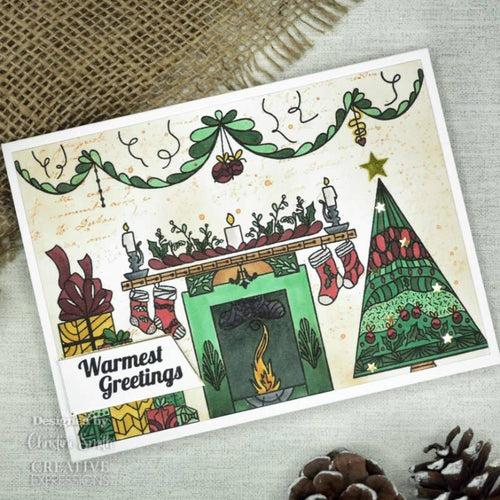 Cosy Christmas - Rubber Stamp