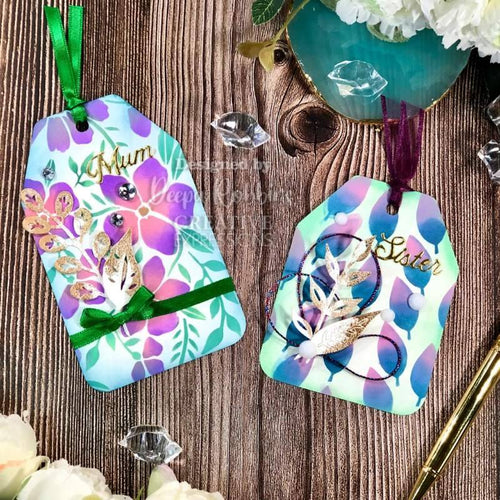 Leafy Trails - Craft Stencil
