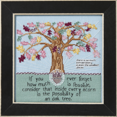 Oak Tree - Beaded Cross Stitch Kit