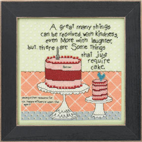 Cake Required - Beaded Cross Stitch Kit