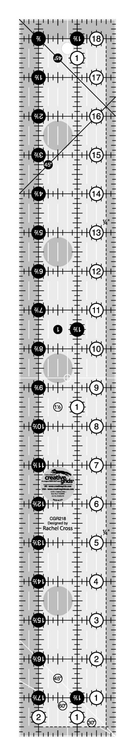 Creative Grids Quilt Ruler 2.5" x 18.5"