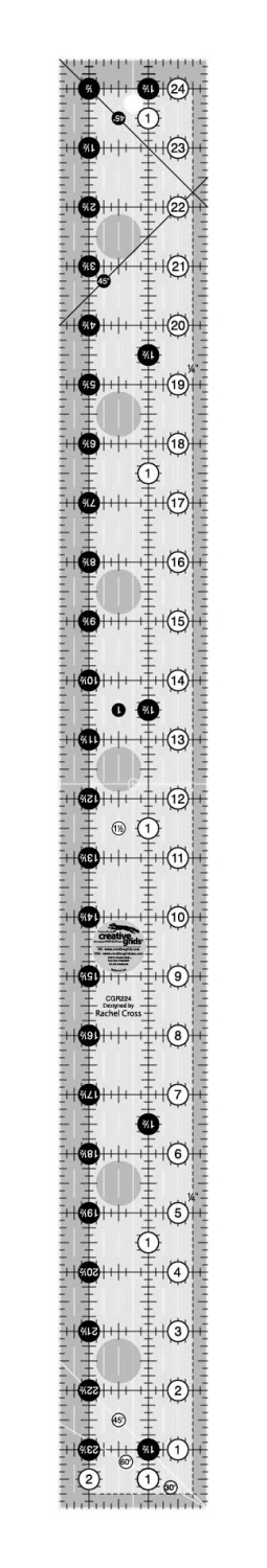 Creative Grids Quilt Ruler 2.5" x 24.5"