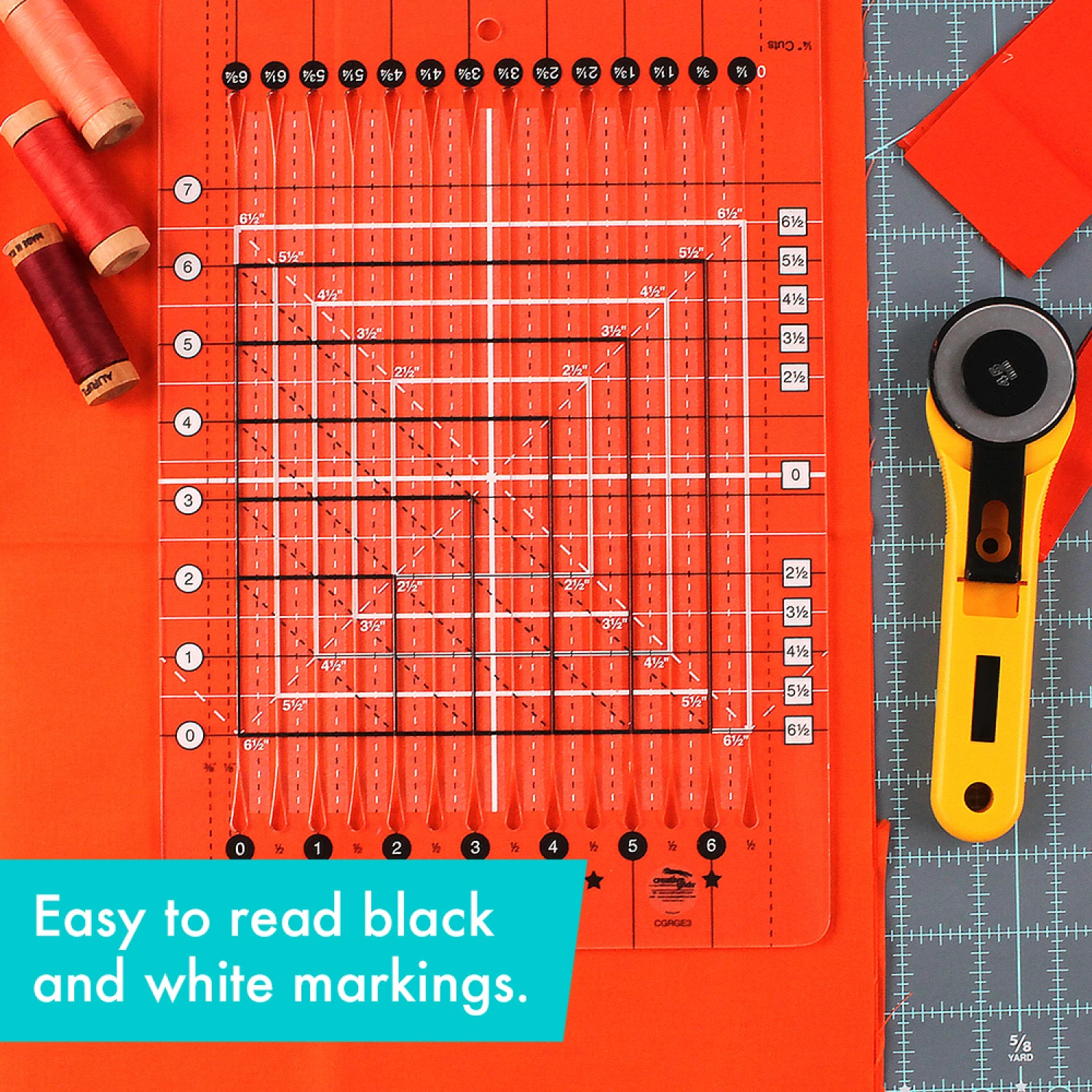 Creative Grids Stripology Mini Quilt Ruler
