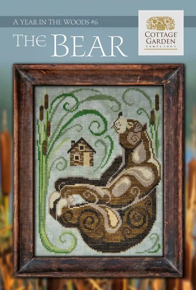 Year In The Woods #6 - Bear - Cross Stitch Pattern