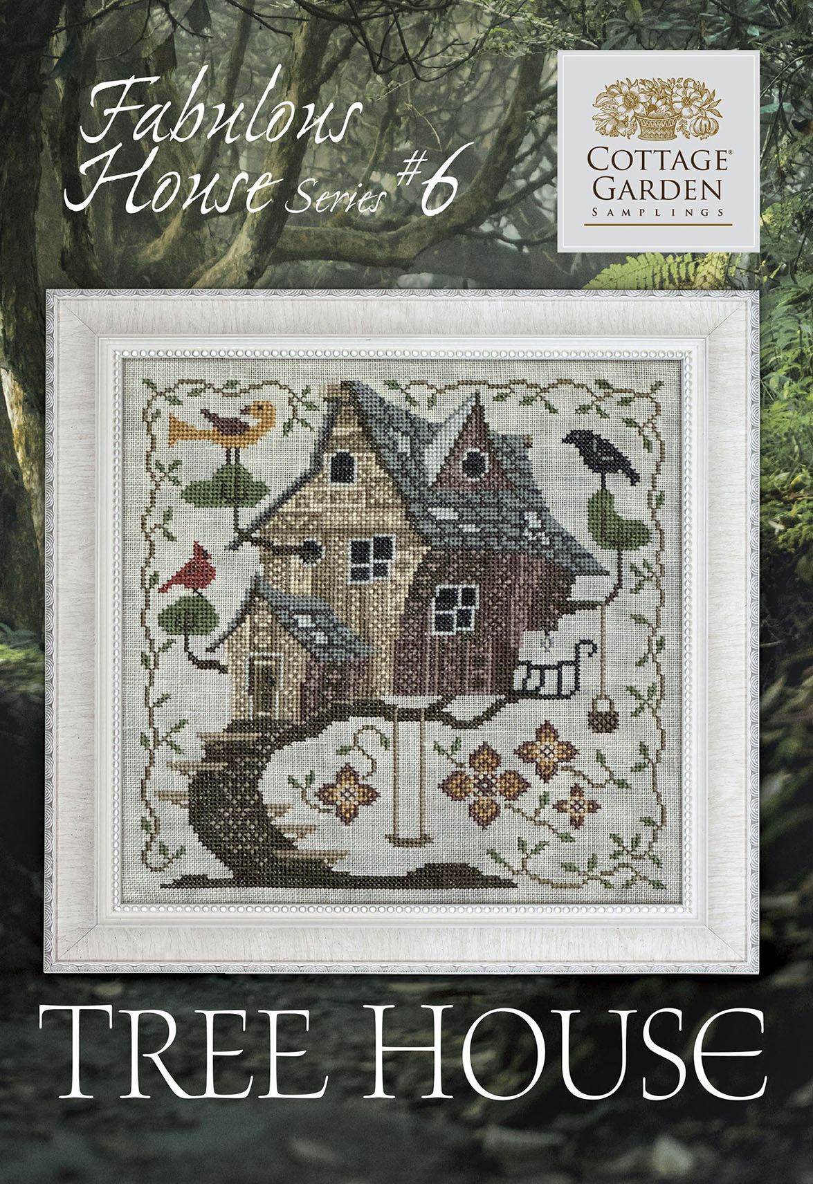Fabulous House - Tree House - Cross Stitch Pattern