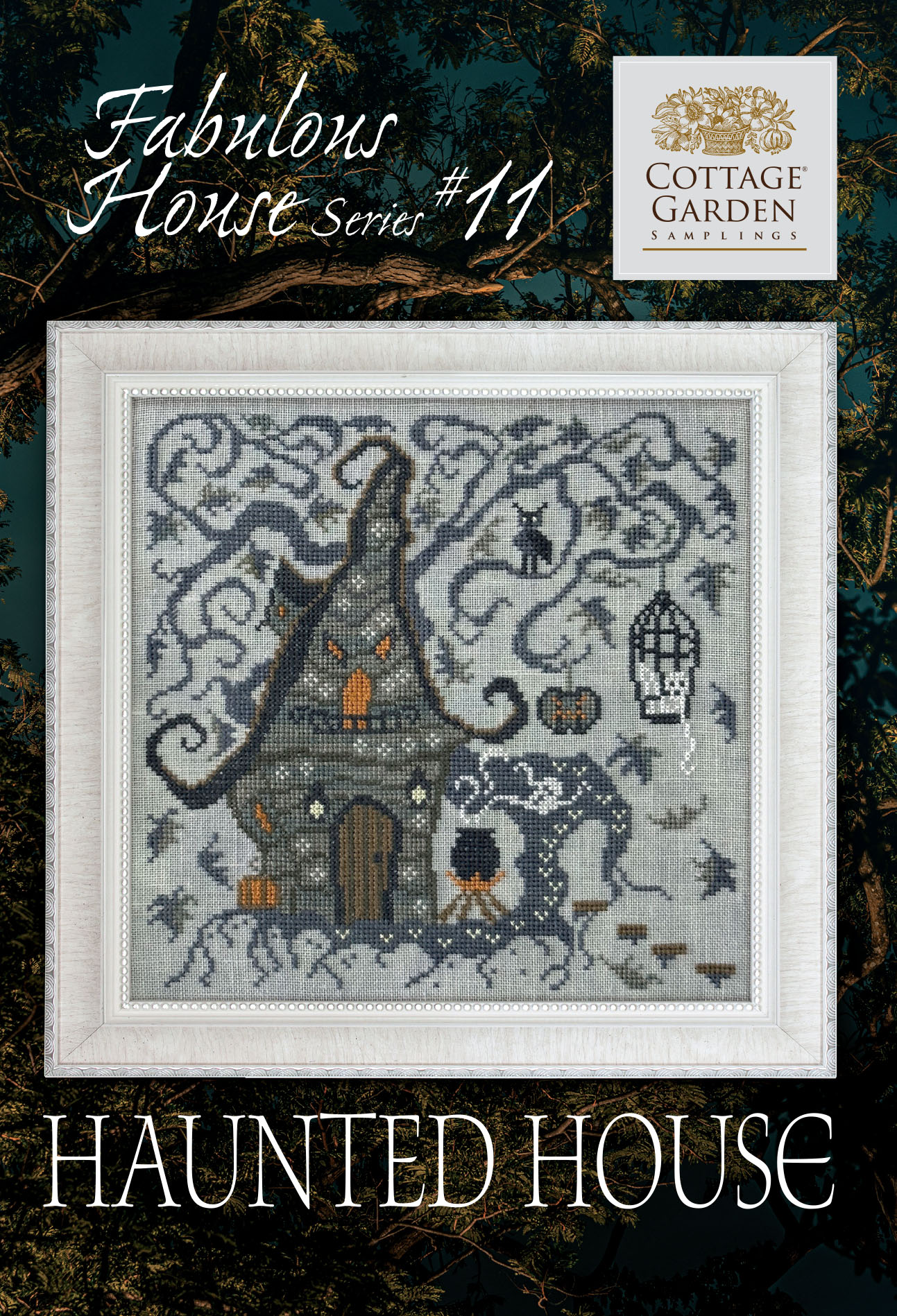 Fabulous House - Haunted House - Cross Stitch Pattern