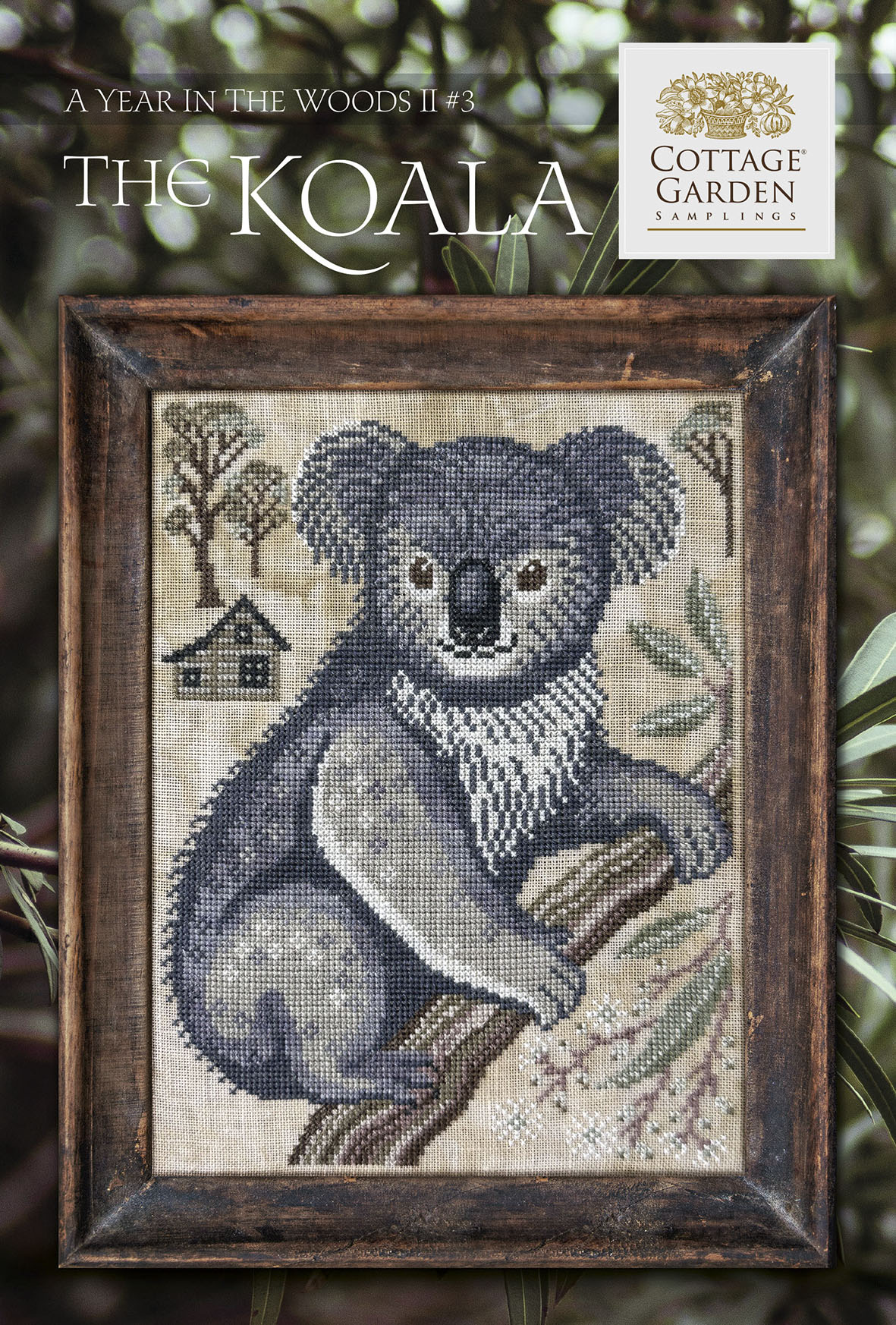 A Year in the Woods 2 #3 - The Koala - Cross Stitch Pattern