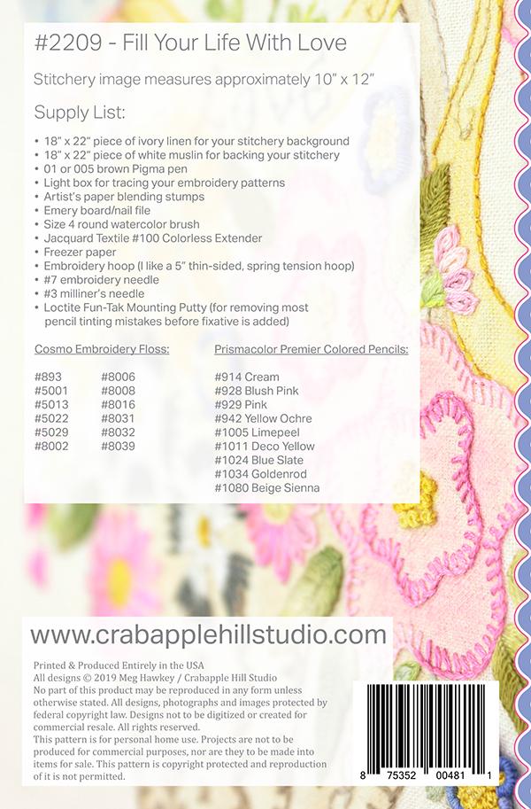 Fill Your Life With Love - Quilt Pattern