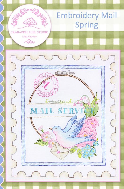 Embroidery Mail Spring - Embroidery Pattern