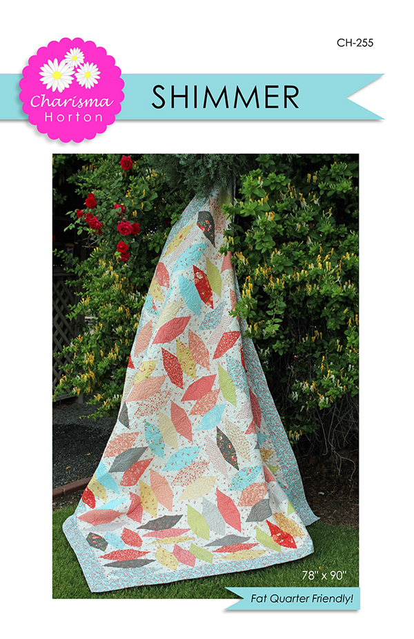 Shimmer - Quilt Pattern, zoomed in. Select this picture to zoom back out.