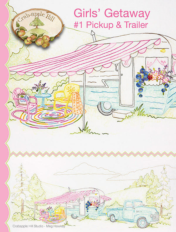 Girls Getaway #1/Pickup Trailer - Quilt Pattern