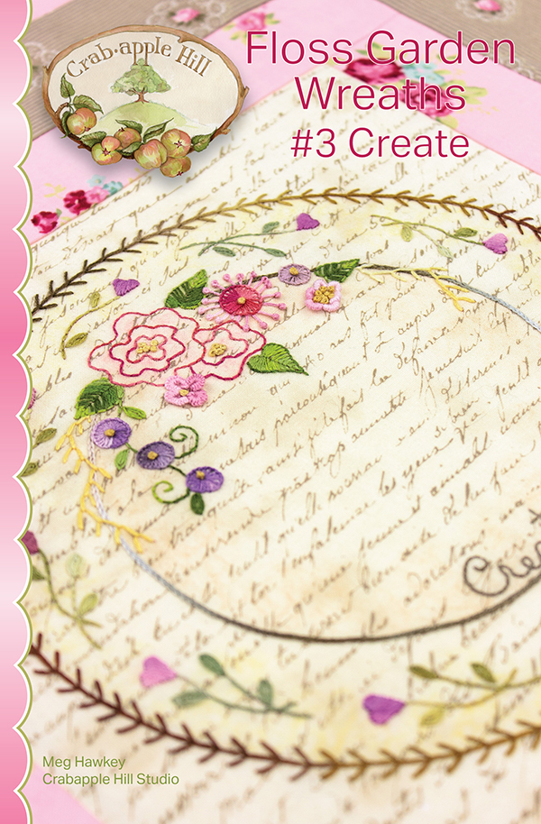 Floss Garden Wreaths #3 Create - Quilt Pattern