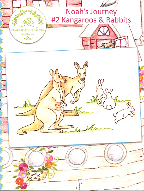 Noahs Journey #2 Kangaroos Rabbit - Christian Quilt Pattern