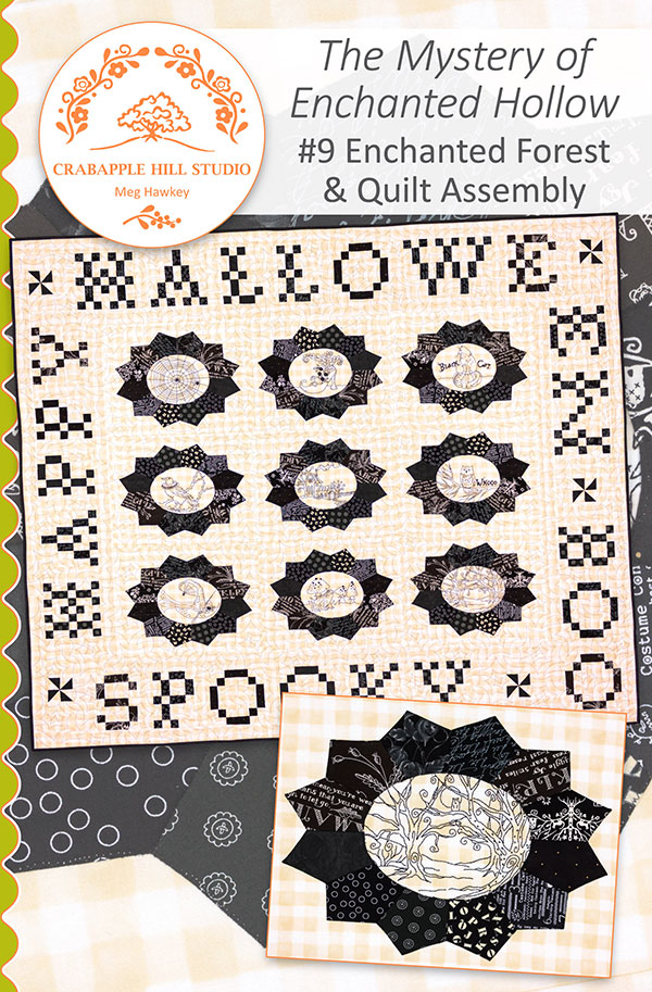 The Mystery of Enchanted Hollow 9 BOM - Quilt Pattern