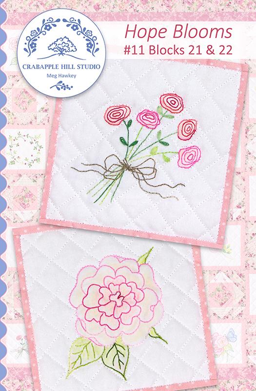 Hope Blooms #11 Blocks 21 &22 - Quilt Pattern